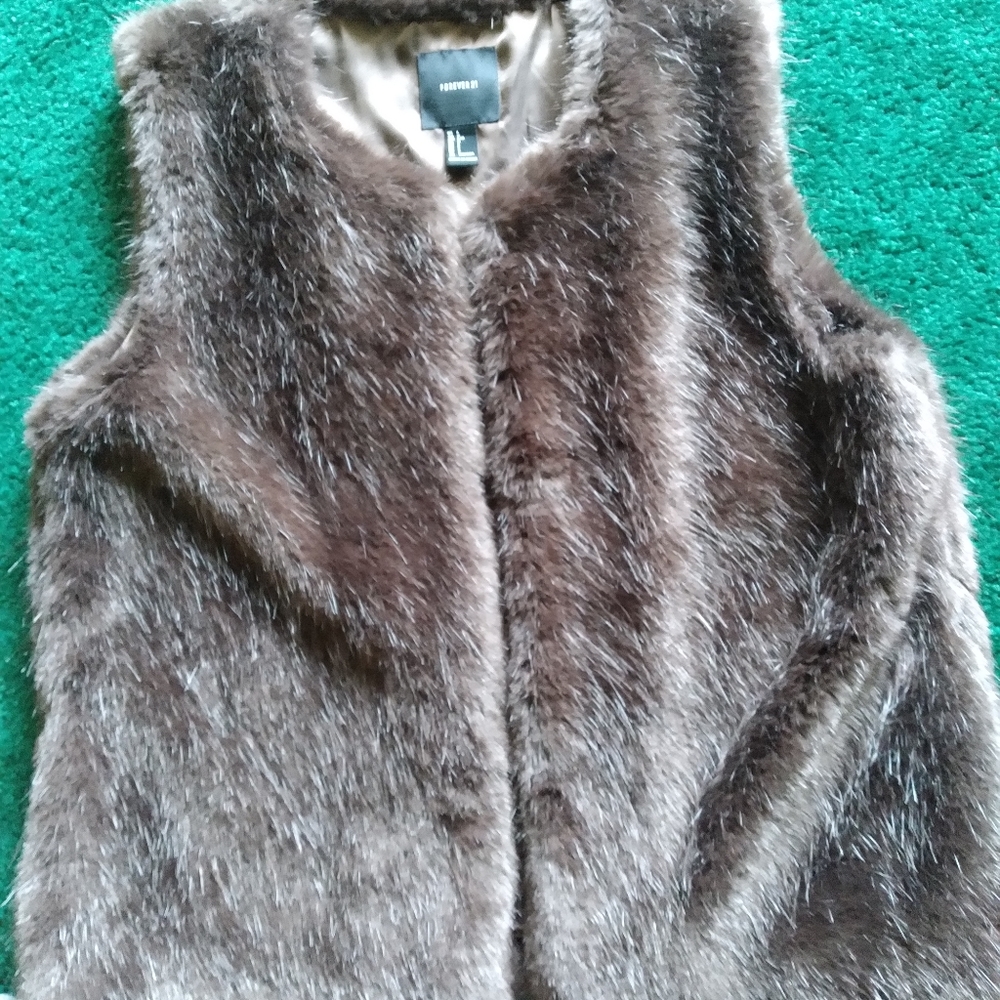 Mink Like Vest